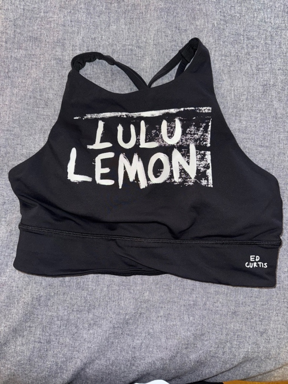 Lulu Lemon longline entertainment sports bra. Size 10